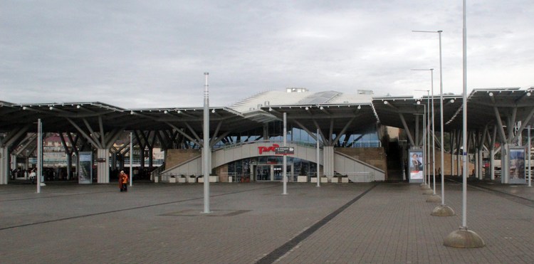 Здание вокзала Олимпийский парк