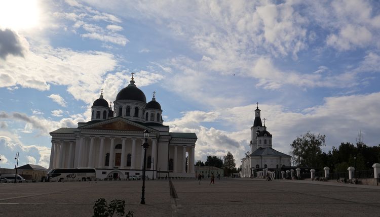 Соборная площадь в Арзамасе