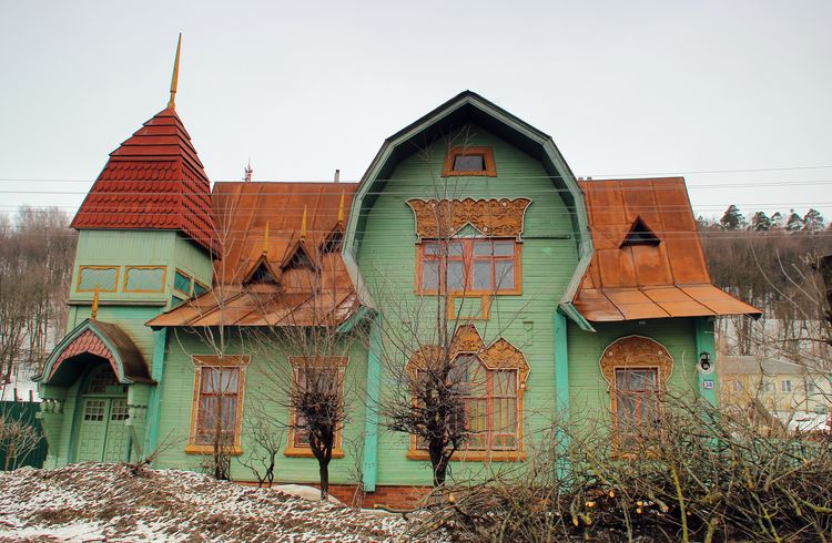Дом с русалками в Гороховце