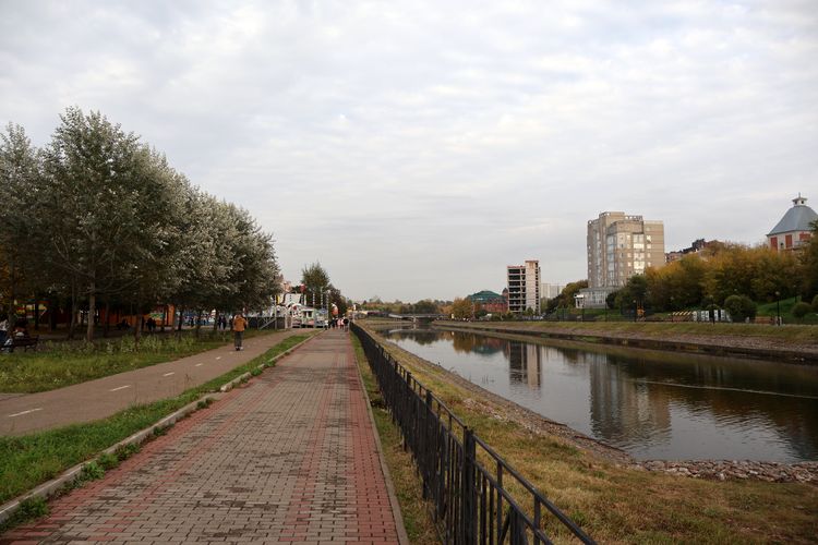 Городская набережная в Иванове