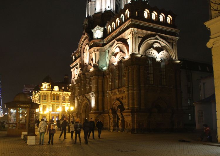 Колокольня Богоявленского собора в Казани