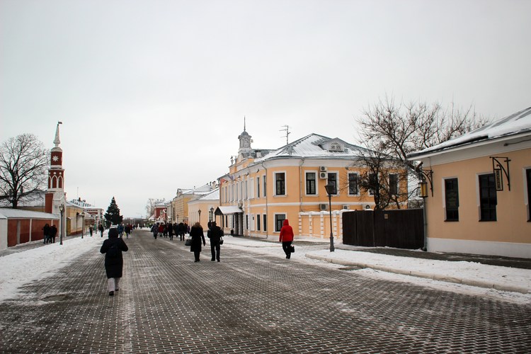 Улица Ивана Лажечникова в Коломне
