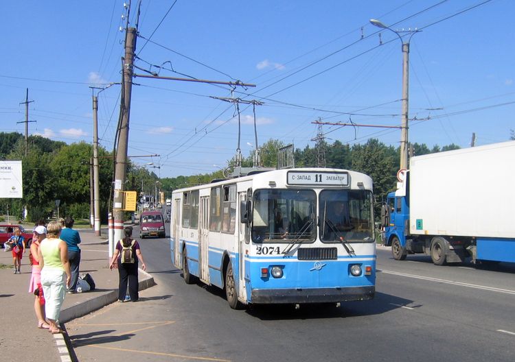 Троллейбус в Саранске