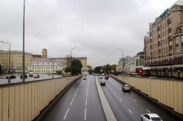 Начало Гоголевского бульвара