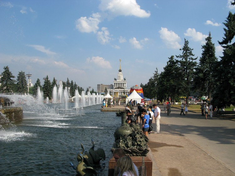 Композиция фонтана Каменный цветок