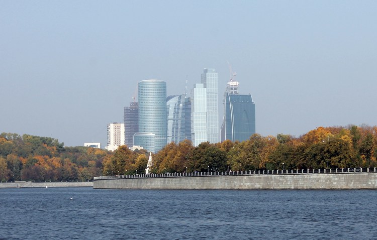Вид на Москву-Сити