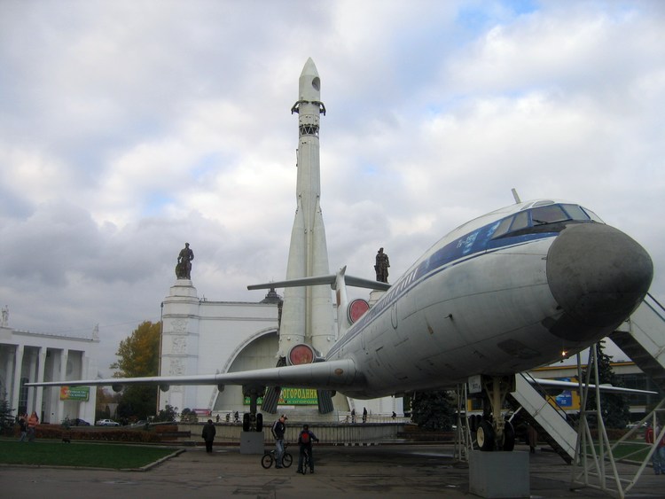 Ту-154 на ВВЦ (ВДНХ) ВДНХ