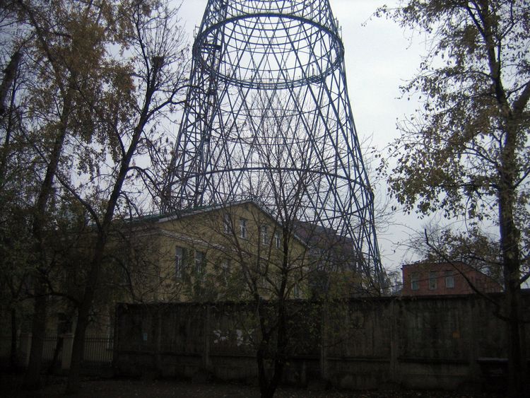 Основание шаболовской башни