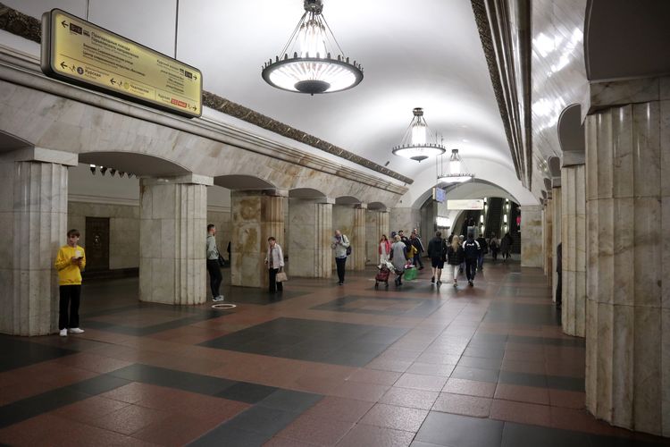 Станция метро Курская кольцевая