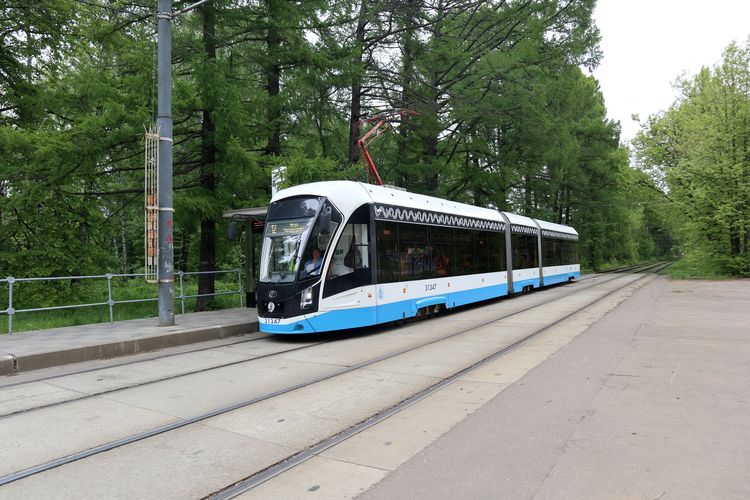 Трамвай «Витязь» в Москве