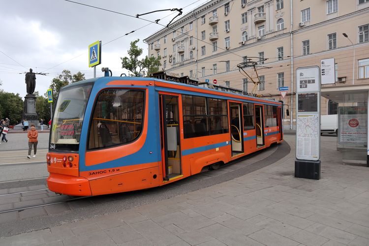 Трамвай 71-623 в Москве
