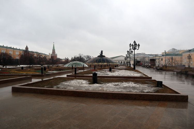 Манежная площадь в Москве