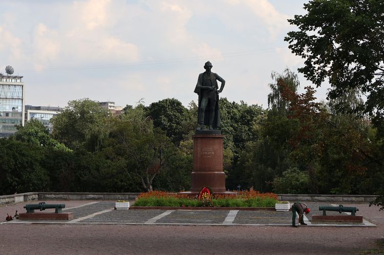 Памятник А.В. Суворову в Москве