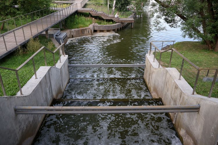 Водосброс Каменки на ВДНХ