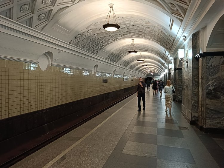 Станция «Курская» Арбатско-Покровской линии