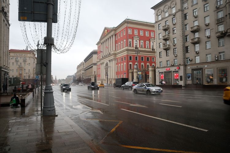 Улица Тверская в Москве