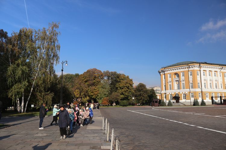 Сенатская площадь в Московском Кремле