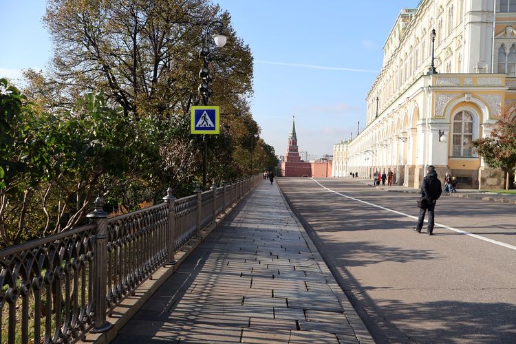 Тайницкий сад в Москве