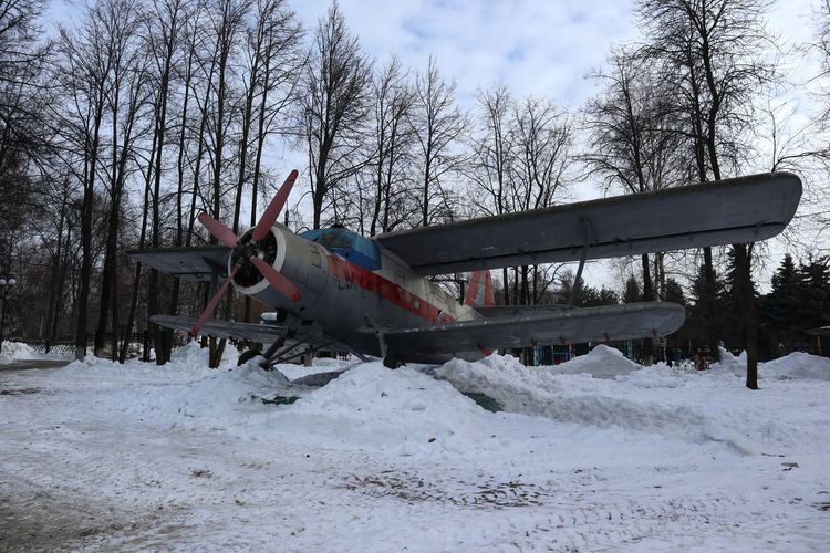 Самолёт АН-2 в Городце
