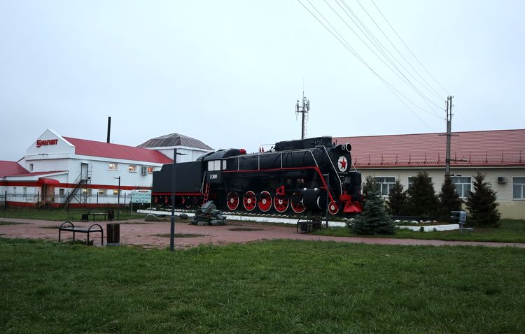 Паровоз Л-3681 в Лукоянове