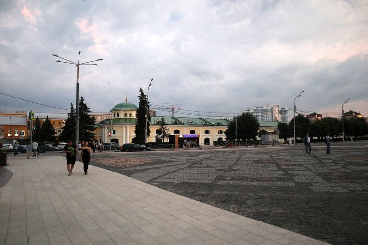 Площадь Ленина в Рязани