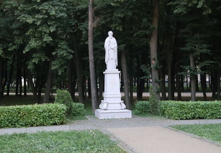 Памятник Сергию Радонежскому в Рязани