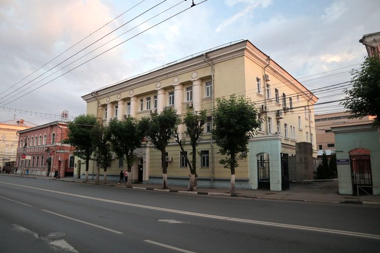 Здание городской телефонной станции в Рязани
