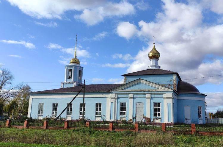 Никольская церковь в селе Новое Еголдаево