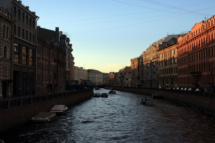 Река Мойкав Санкт-Петербурге