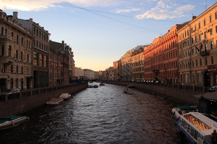 Река Мойка в Санкт-Петербурге