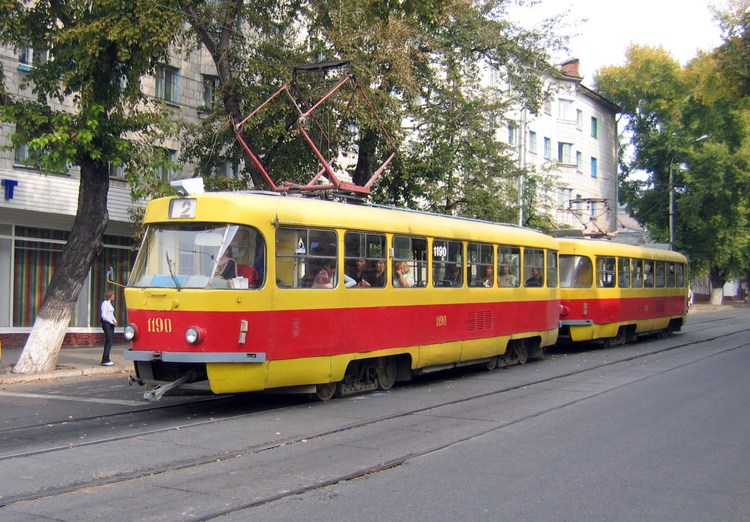 Трамвай Татра Т3 в Ульяновске