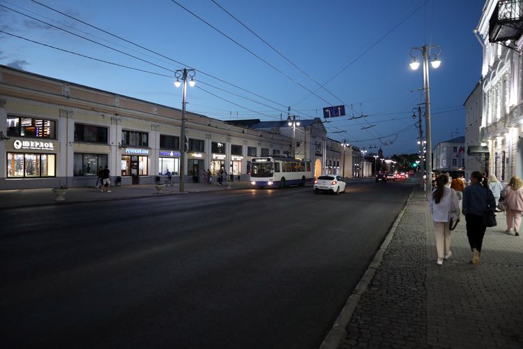 Большая Московская улица во Владимире