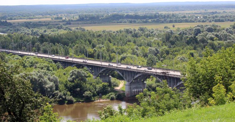 Мост имени 850-летия Владимира через реку Клязьму