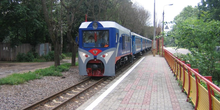 Поезд на Кратовской ДЖД