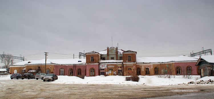 Железнодорожный вокзал на станции Новки-I