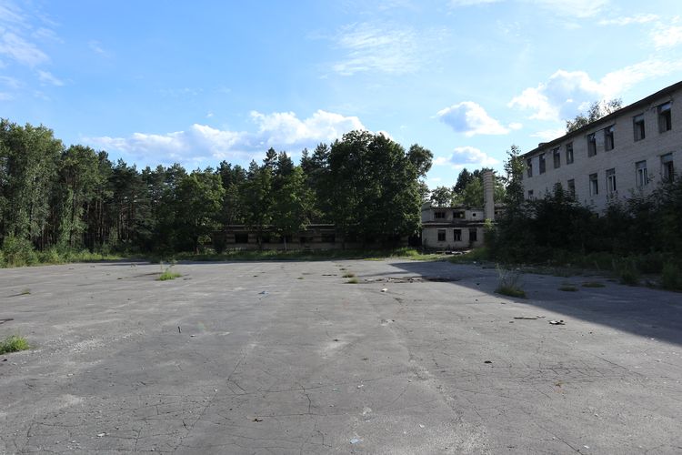 Заброшенный военный городок Костерево-1