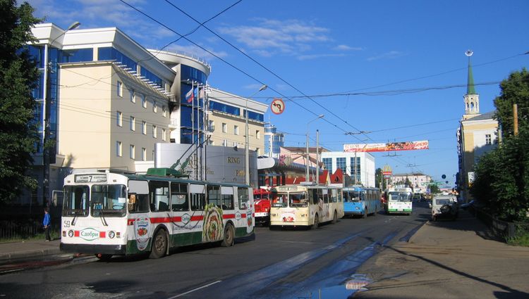 Троллейбусы в Ярославле