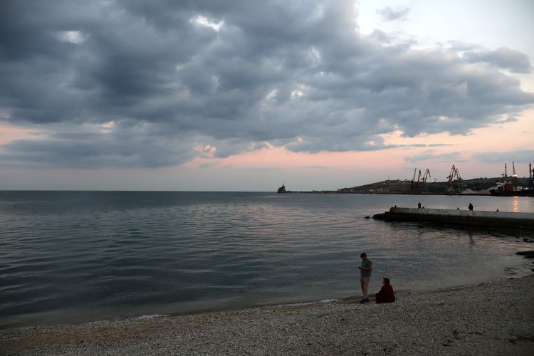 Пляж &laquo;Камешки&raquo; в Феодосии