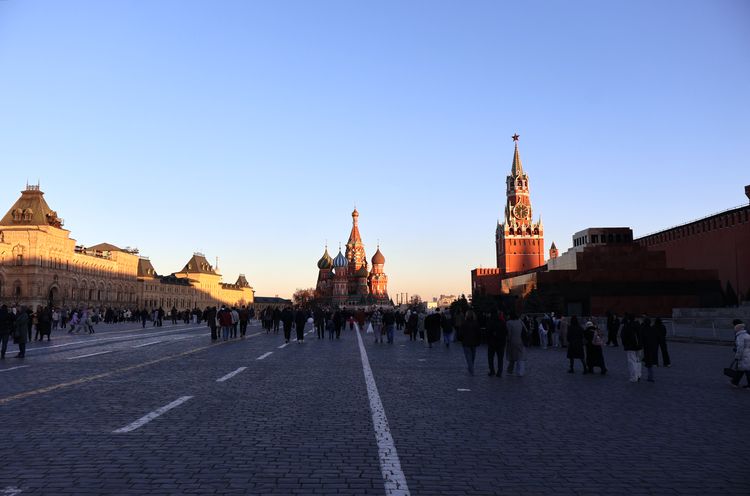 Красная площадь в Москве