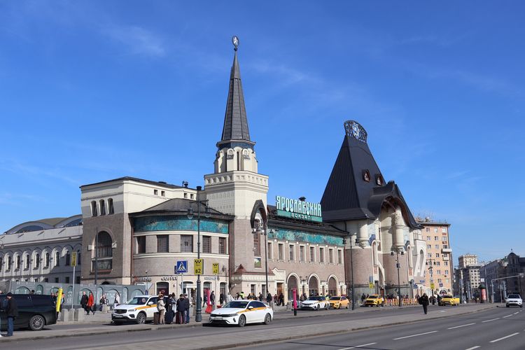 Ярославский вокзал в Москве
