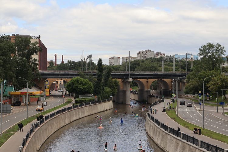 Андроников виадук в Москве