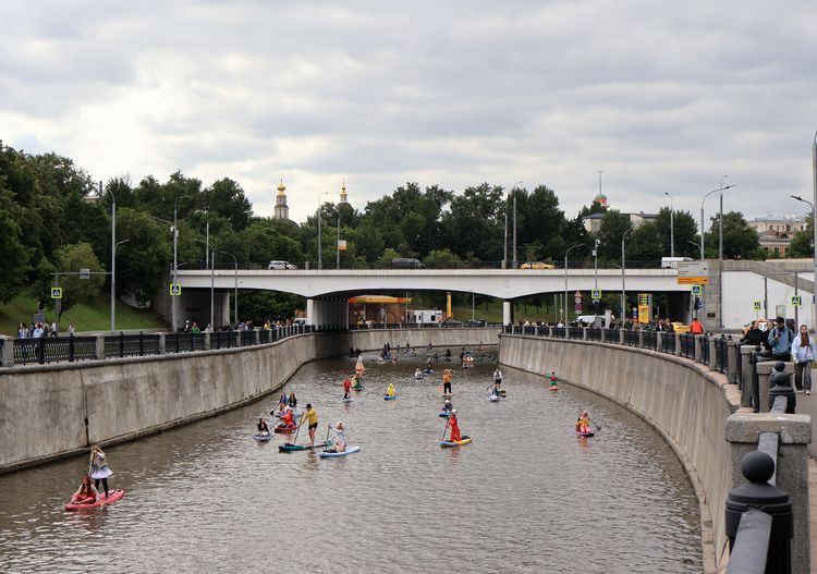 Костомаровский мост в Москве
