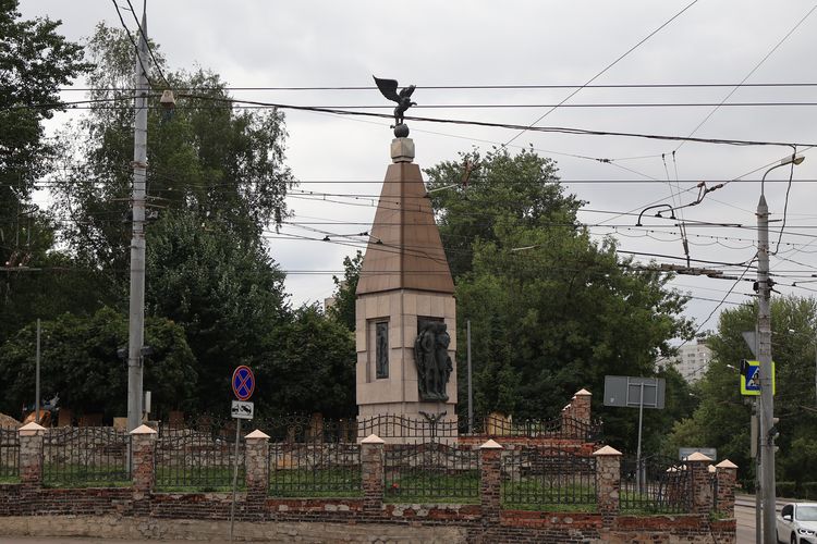 Сквер Воинов-Победителей в Москве