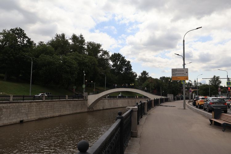 Таможенный мост на Яузе