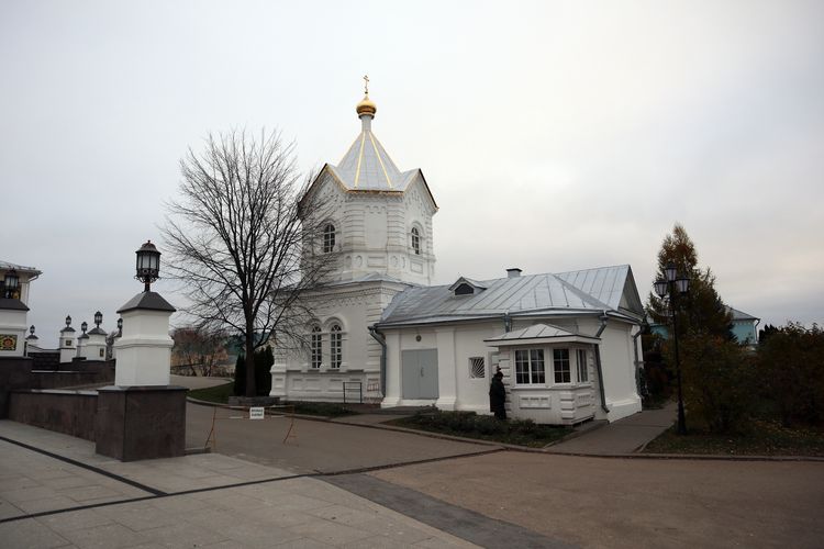 Часовня при водокачке в Троицком Серафимо-Дивеевском монастыре